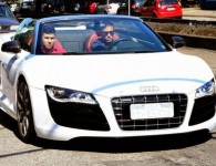 Neymar au volant de son Audi R8