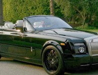 David Beckham et son Rolls Royce Phantom