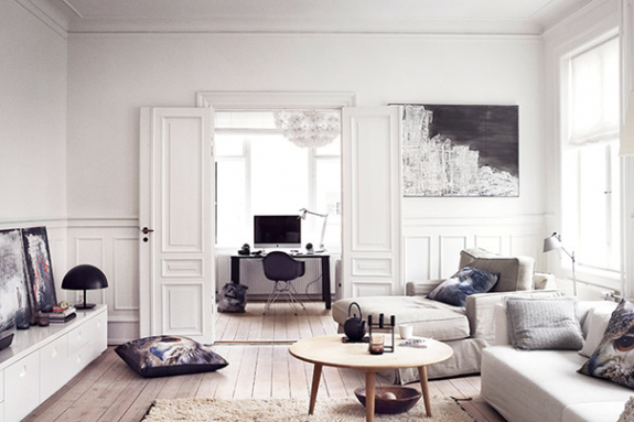 Ce bel appartement est l’exemple type du potentiel danois en matière de design